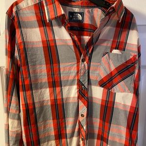North face men’s button up